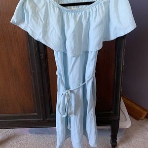 Off the shoulder dress